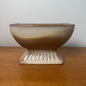 Frankoma Pottery 172 Prairie Gold Vase Mid Century Modern Planter